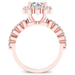 Privet Princess Diamond Bridal Set (Lab Grown Igi Cert) rosegold