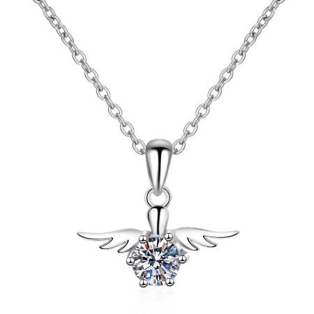 Promise Diamond Necklace (Clarity Enhanced) whitegold