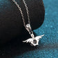 Promise Moissanite Necklace whitegold