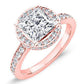 Quince Princess Diamond Engagement Ring (Lab Grown Igi Cert) rosegold