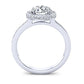 Quince Round Diamond Bridal Set (Lab Grown Igi Cert) whitegold