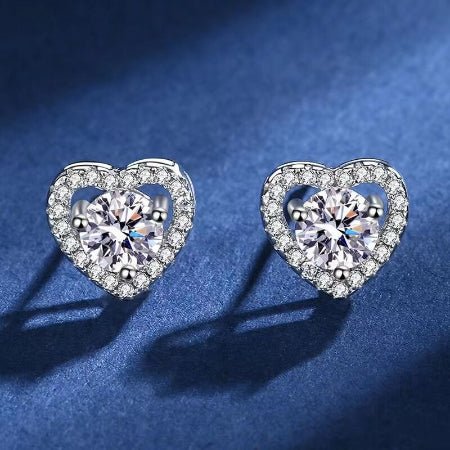 Rae Diamond Earrings (Clarity Enhanced) whitegold