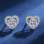 Rae Diamond Earrings (Clarity Enhanced) whitegold