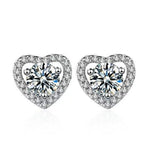 Rae Diamond Earrings (Clarity Enhanced) whitegold