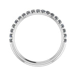 Ren Trendy Diamond Wedding Ring whitegold