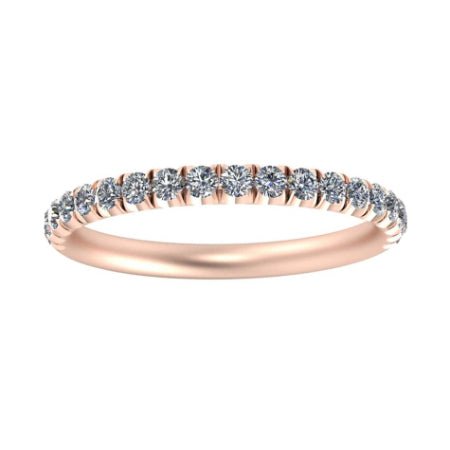 Ren Trendy Diamond Wedding Ring rosegold