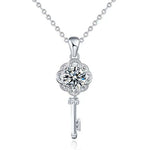 Riley Diamond Necklace (Clarity Enhanced) whitegold