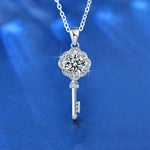 Riley Diamond Necklace (Clarity Enhanced) whitegold