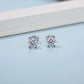 Riley Diamond Earrings (Clarity Enhanced) whitegold