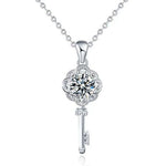 Riley Diamond Necklace (Clarity Enhanced) whitegold
