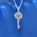 Riley Diamond Necklace (Clarity Enhanced) whitegold