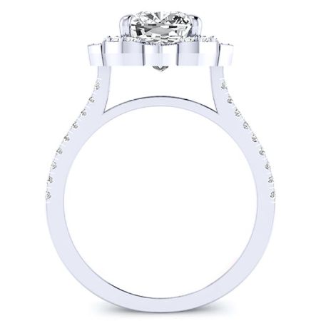 Rockrose Princess Diamond Bridal Set (Lab Grown Igi Cert) whitegold