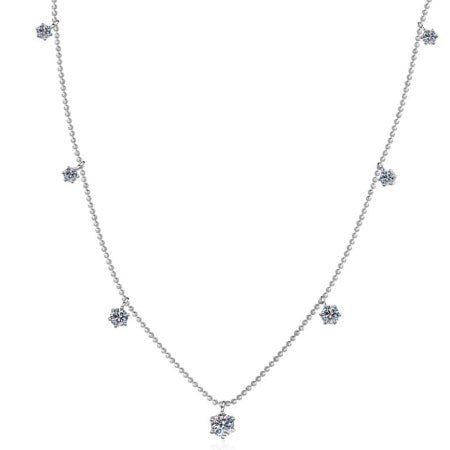 Romina Diamond Necklace whitegold