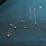 Romina Diamond Necklace whitegold