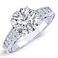 Romy Diamond Matching Band Only (engagement Ring Not Included) For Ring With Round Center whitegold