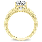 Romy Princess Diamond Engagement Ring (Lab Grown Igi Cert) yellowgold