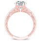 Romy Round Diamond Bridal Set (Lab Grown Igi Cert) rosegold