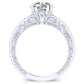 Romy Round Diamond Bridal Set (Lab Grown Igi Cert) whitegold