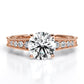 Romy Round Diamond Engagement Ring (Lab Grown Igi Cert) rosegold