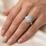 Rosanna - GIA Natural Round Diamond Engagement Ring