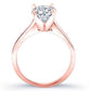 Rosemary Round Diamond Bridal Set (Lab Grown Igi Cert) rosegold