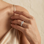 Rose - GIA Natural Round Diamond Engagement Ring