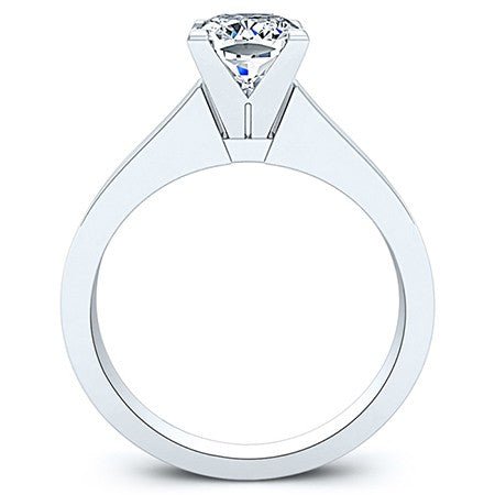 Rosemary Cushion Moissanite Bridal Set whitegold