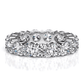 Round Cut Diamond Eternity Band