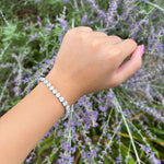 10ct Total Weight Round Lab Diamond Tennis Bracelet VS2 F - BeverlyDiamonds