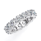 Daily deal: 2ct Round Lab Diamond Eternity Band