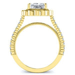 Ruellia Princess Diamond Bridal Set (Lab Grown Igi Cert) yellowgold