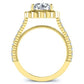 Ruellia Round Diamond Bridal Set (Lab Grown Igi Cert) yellowgold