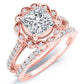 Ruellia Princess Diamond Bridal Set (Lab Grown Igi Cert) rosegold