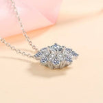 Sabi Diamond Necklace (Clarity Enhanced) whitegold