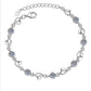 Santana Moissanite Bracelet whitegold