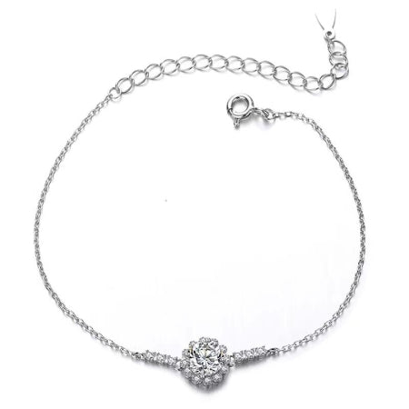 Sarla Diamond Bracelet whitegold