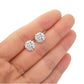 Sawyer Moissanite Earrings whitegold