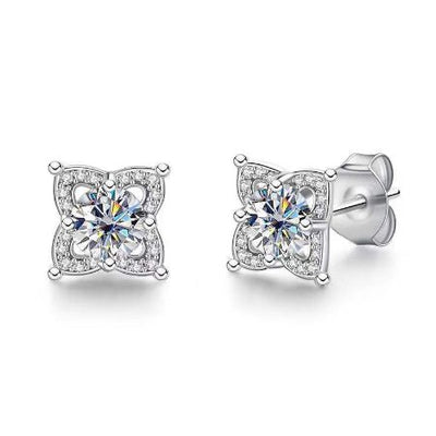 Scarlett Diamond Earrings (Clarity Enhanced) whitegold