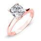 Senna Cushion Diamond Engagement Ring (Lab Grown Igi Cert) rosegold