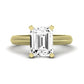 Senna Emerald Diamond Bridal Set (Lab Grown Igi Cert) yellowgold