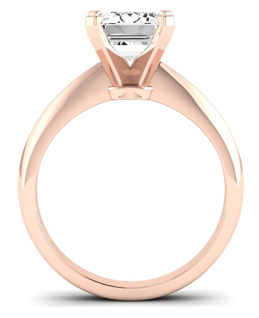 Senna Emerald Diamond Engagement Ring (Lab Grown Igi Cert) rosegold