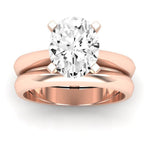 Senna Oval Diamond Bridal Set (Lab Grown Igi Cert) rosegold