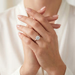 Senna - GIA Natural Round Diamond Engagement Ring