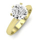 Senna Diamond Matching Band Only (does Not Include Engagement Ring) For Ring With Round Center yellowgold