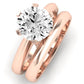 Senna Diamond Matching Band Only (does Not Include Engagement Ring) For Ring With Round Center rosegold