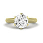 Senna Diamond Matching Band Only (does Not Include Engagement Ring) For Ring With Round Center yellowgold