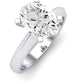 Senna Oval Diamond Engagement Ring (Lab Grown Igi Cert) whitegold