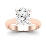 Senna Oval Diamond Engagement Ring (Lab Grown Igi Cert) rosegold