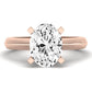 Senna Oval Diamond Engagement Ring (Lab Grown Igi Cert) rosegold