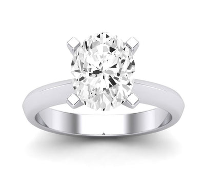 Senna Oval Diamond Engagement Ring (Lab Grown Igi Cert) whitegold